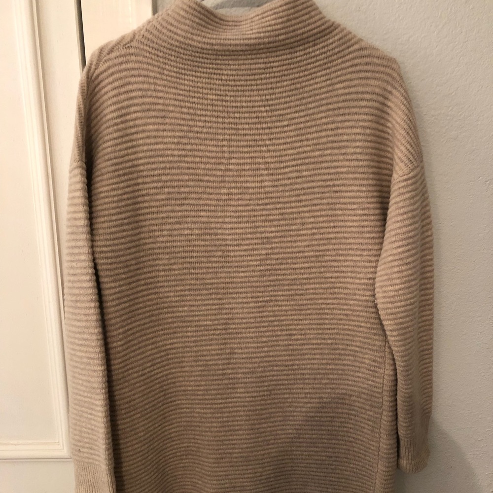 Madewell Mockneck Sweater Dress